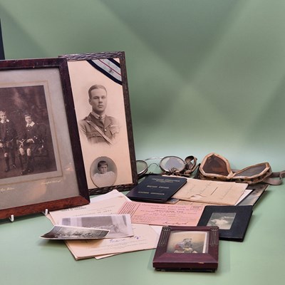 Lot 1230 - A collection of photographs and memorabilia...