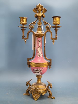 Lot 1262 - An early 20th century ormolu mounted 'Sevres...