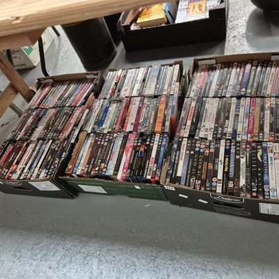 Lot 577 - A large collection of cased DVDs