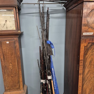 Lot 4 - An extensive collection of fishing rods.