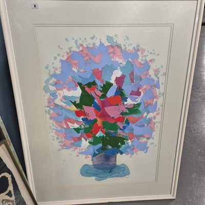 Lot 6 - George Boys (1930-2014) ARR Abstract flowers....