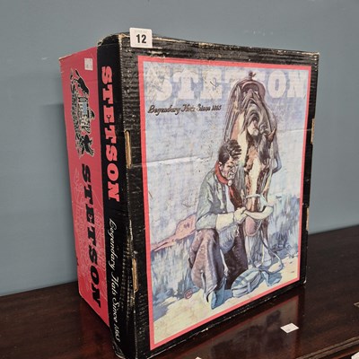 Lot 12 - A Vintage Stetson hat box