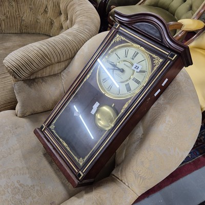 Lot 23 - A modern wall clock