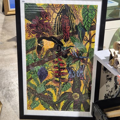 Lot 1691 - Erin Martin. "The Living Rainforest". Screen...