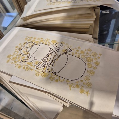 Lot 1693 - A large qty of prints. probably linocuts...