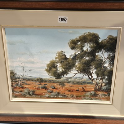 Lot 1697 - R. Wellington (20th century Australian) Two...