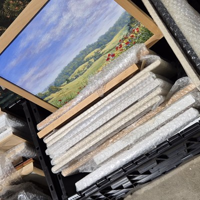 Lot 1727 - A collective group of new gallery artworks,...