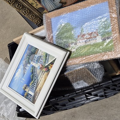 Lot 1728 - A collective group of new gallery artworks,...