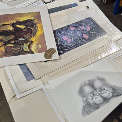 Lot 1756 - A large folio of limited edition and other...
