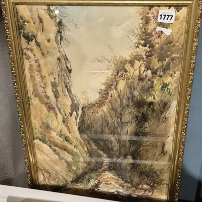 Lot 1777 - A pair of vintage watercolours