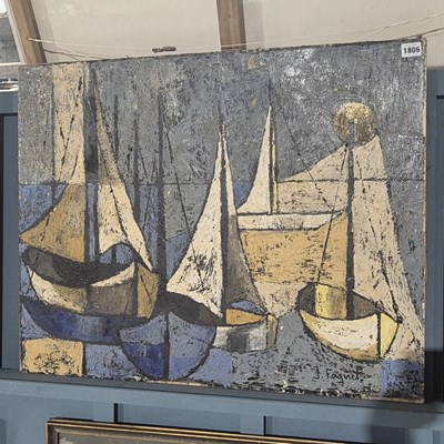 Lot 1806 - Josette Faquet. (French B. 1940) ARR.-...