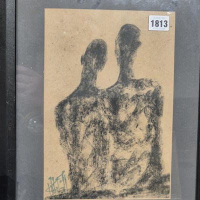 Lot 1813 - A collection of prints, etchings and original...