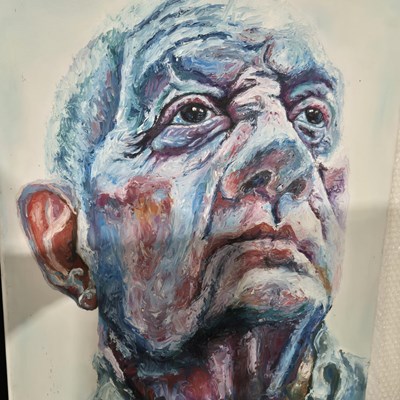 Lot 1814 - Two 20th-century portrait studies, unsigned.