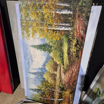 Lot 1856 - A collective group of new large unframed...