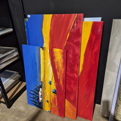 Lot 1857 - A collective group of new large unframed...