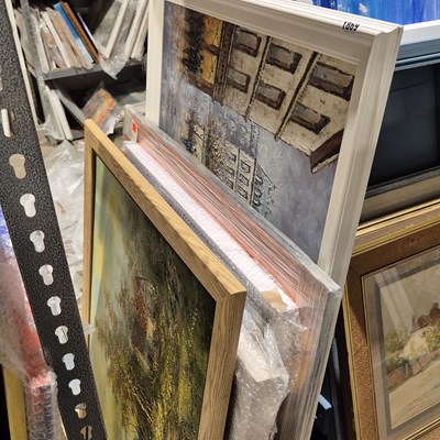 Lot 1869 - A collective group of new gallery artworks,...