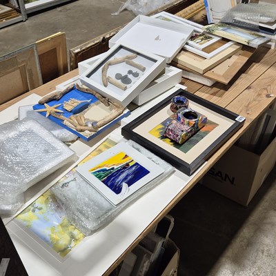 Lot 1875 - A collective group of new gallery artworks,...