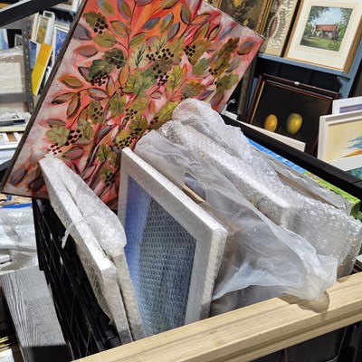 Lot 1878 - A collective group of new gallery artworks,...