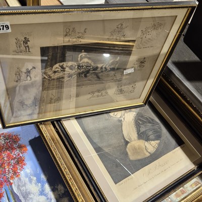 Lot 1879 - Three various prints.