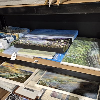 Lot 1895 - A collective group of new gallery artworks,...