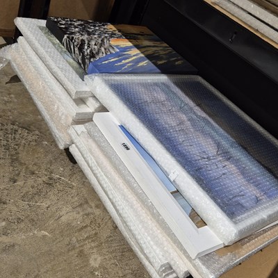 Lot 1896 - A collective group of new gallery artworks,...