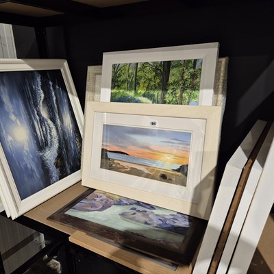 Lot 1897 - A collective group of new gallery artworks,...