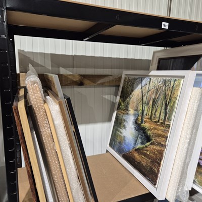 Lot 1901 - A collective group of new gallery artworks,...