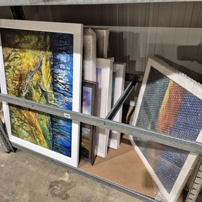 Lot 1907 - A collective group of new gallery artworks,...