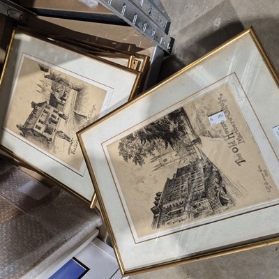 Lot 1910 - Ed J Burrow. A group of four prints...