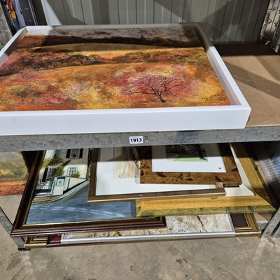 Lot 1913 - A collective group of new gallery artworks,...