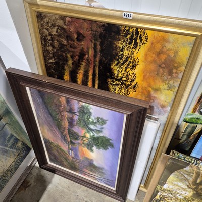 Lot 1917 - A collective group of new gallery artworks,...