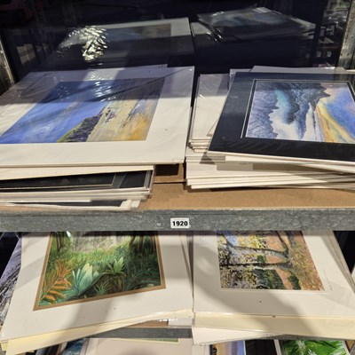 Lot 1920 - An extensive collective group of new gallery...