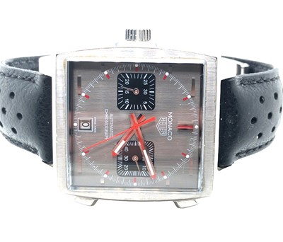 Lot 1107 - Tag Heuer Monaco limited edition wrist watch,...
