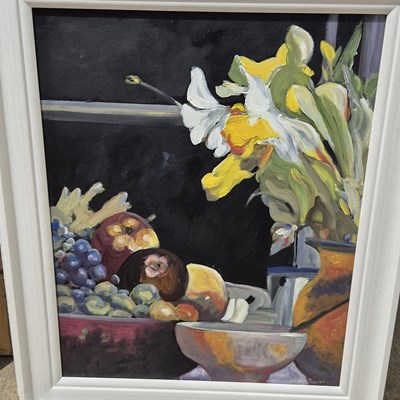 Lot 1936 - A still life study and three other new gallery...