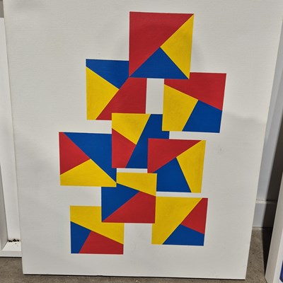 Lot 1939 - Roger Jardine- Five abstract works in the...