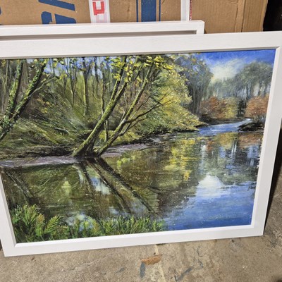 Lot 1942 - Janette Jeanes- Tranquil, and a similar work...