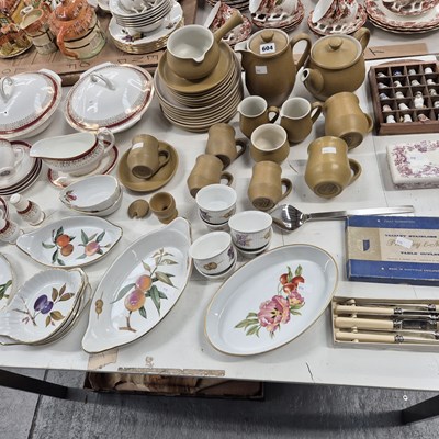 Lot 604 - A Denby stoneware, a Royal Grafton and...