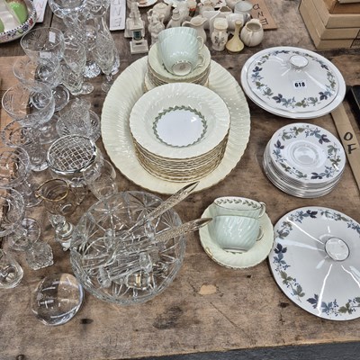 Lot 618 - Doulton and Minton tea and dinner wares...