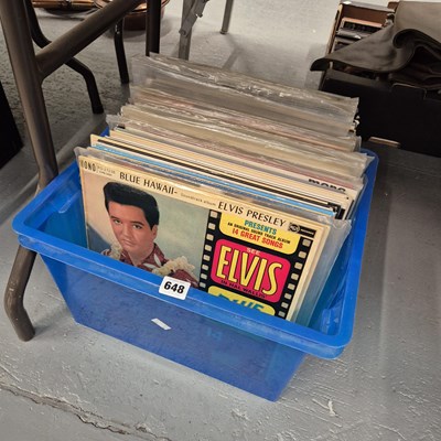 Lot 648 - LP records: pop, film music, carols, etc.