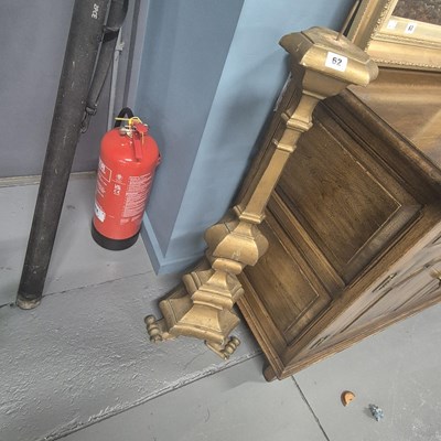 Lot 62 - A pricket candlestick