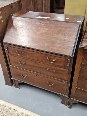 Lot 108 - An Edwardian bureau