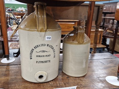 Lot 112 - Two flagons