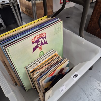 Lot 696 - LP and 45rpm single records