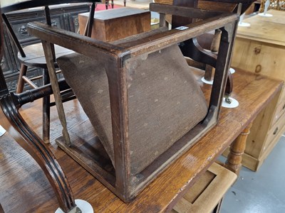 Lot 144 - A 19th century stool