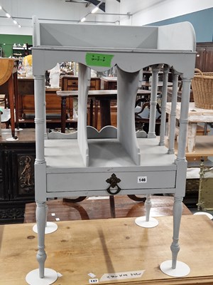 Lot 146 - A painted occasional table.