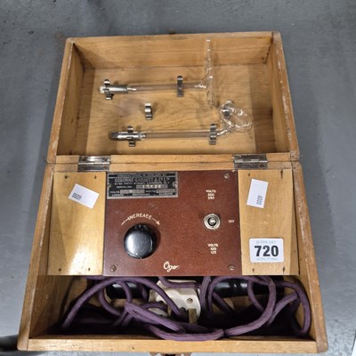 Lot 720 - An Osborne Garrett electrical stimulus machine