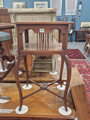 Lot 171 - An Edwardian occasional table