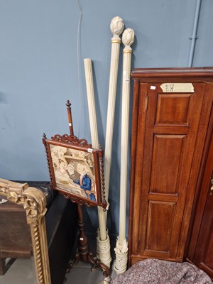 Lot 236 - Three curtain poles