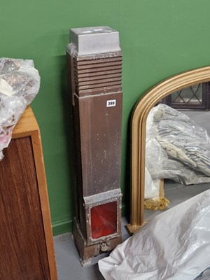 Lot 399 - Two Art Deco radiators