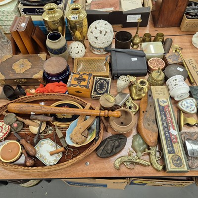 Lot 731 - A pair of Japanese polished bronze vases,...